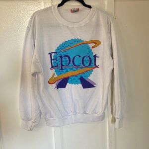 Vintage Disney Design Epcot Sweatshirt